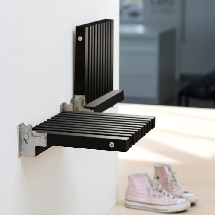 Skagerak - chaise Cutter Siège pliant, noir