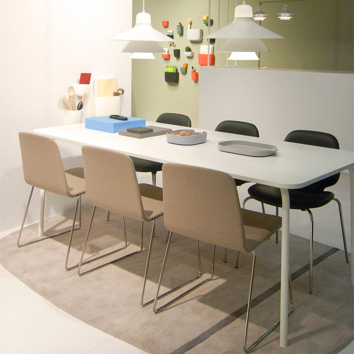 Normann Copenhagen - My Table, grand modèle, blanc