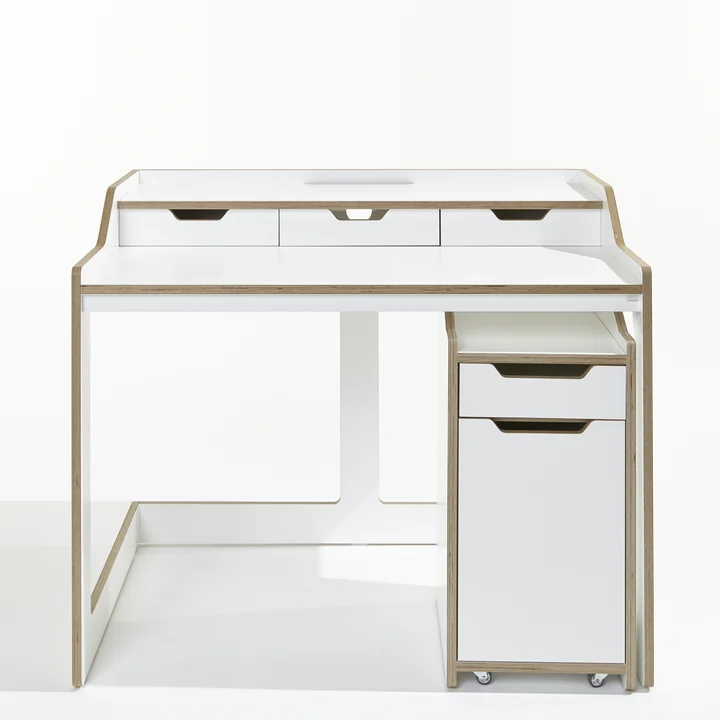 Müller Small Living - Secrétaire Plane avec caisson, fermé