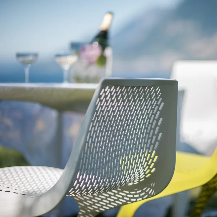 Plank - Myto Chaise, extérieur, blanc 