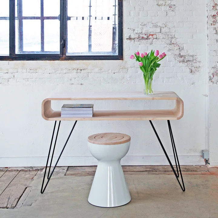 XLBoom - Table de canapé Metro et tabouret Boto