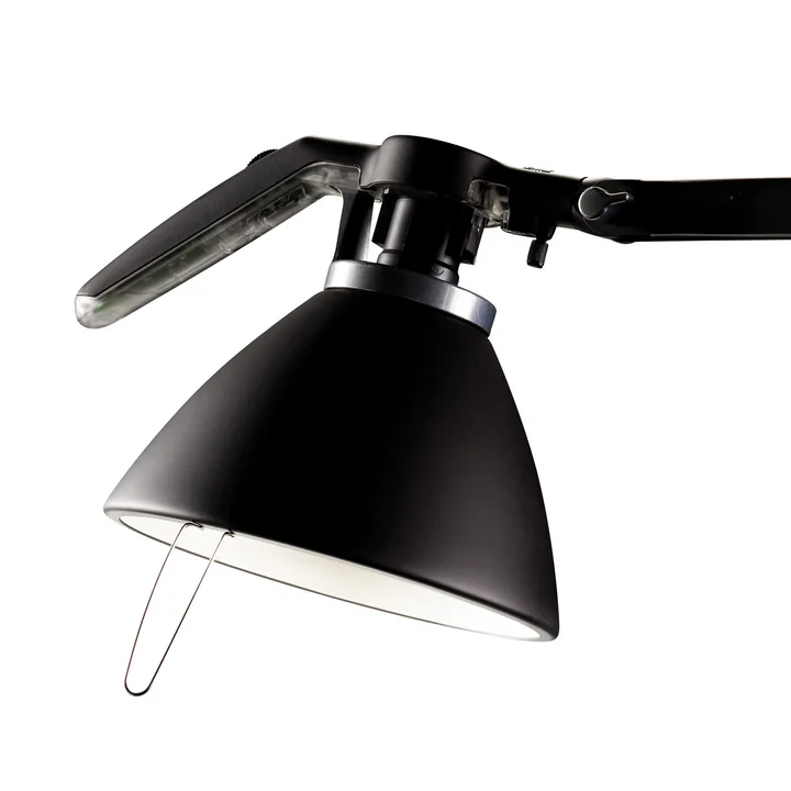Fortebraccio -Lampe de bureau de Luceplan en noir