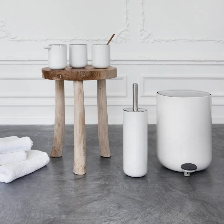 Bath Série de Audo en blanc