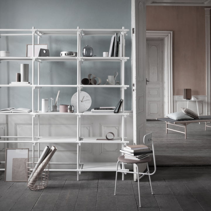 Le Stick System de Menu en blanc/blanc