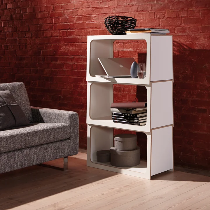 Müller Small Living - Module d'étagère empilable Boxit