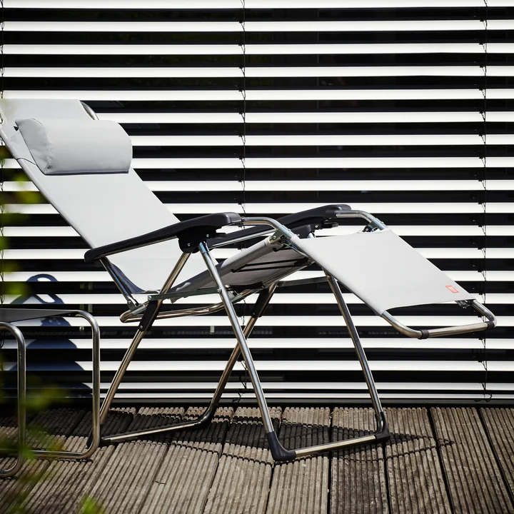 Amida Fauteuil inclinable en aluminium de Fiam