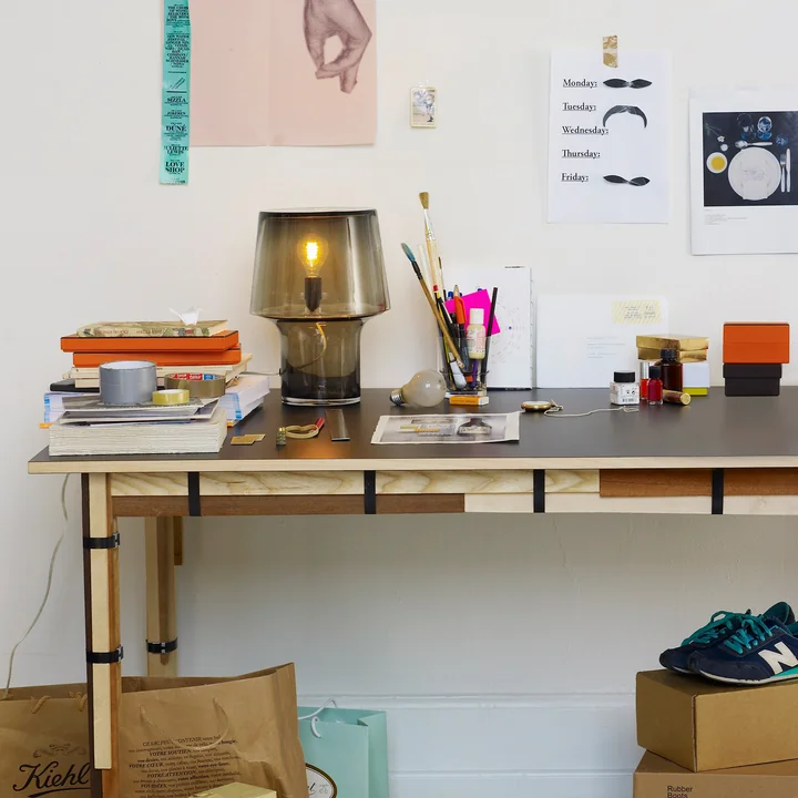 Muuto - Cosy in Grey lampe de table, transparent gris