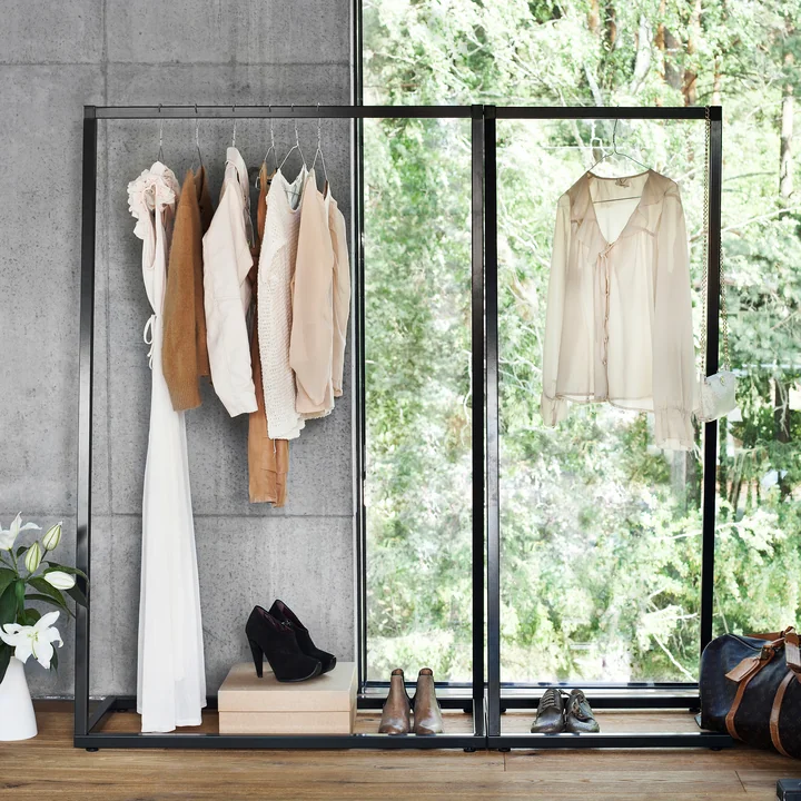 Lume - Portemanteau de BeDesign en couleur noir