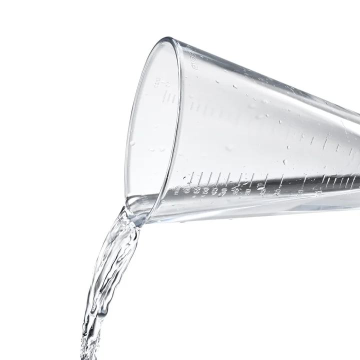 Petit pluviomètre en verre par Eva Solo