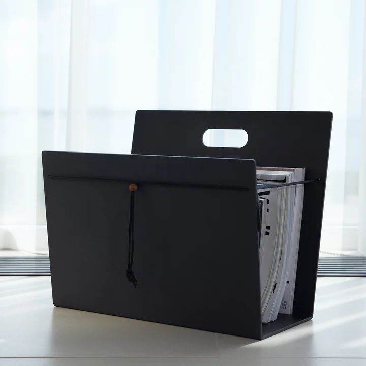 Porte-revues L de Lind DNA en anthracite 