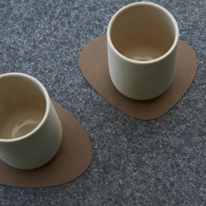 Glasuntersetzer Curve de Lind DNA