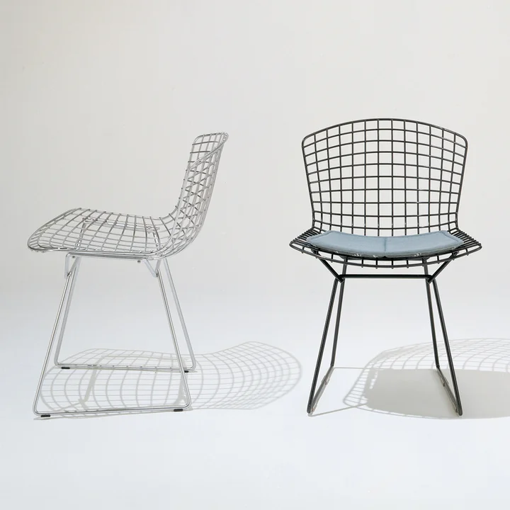 Knoll - Bertoia Chaise en fil d'acier