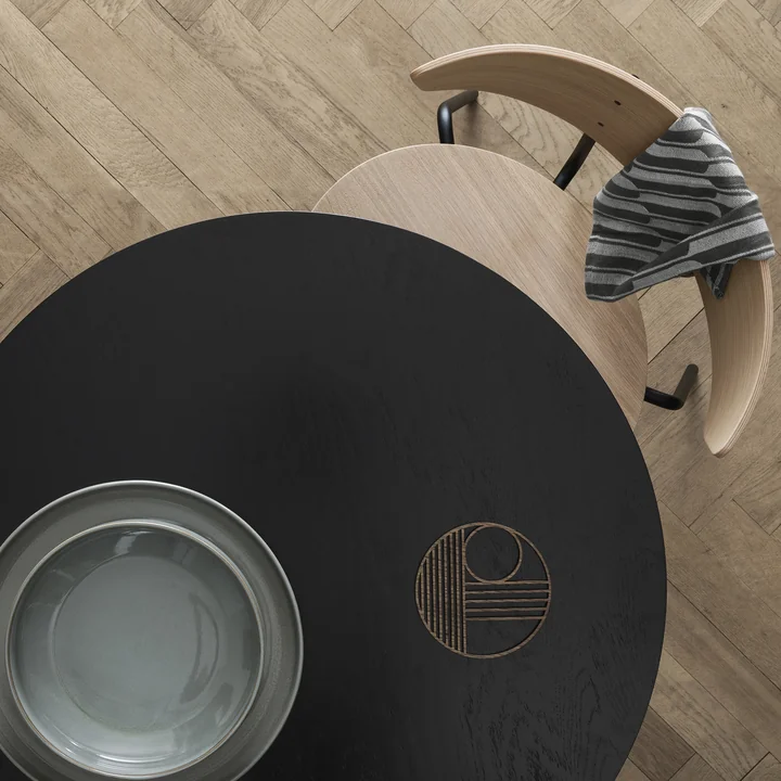 Torchon en forme d'arc sur Herman Kollketion