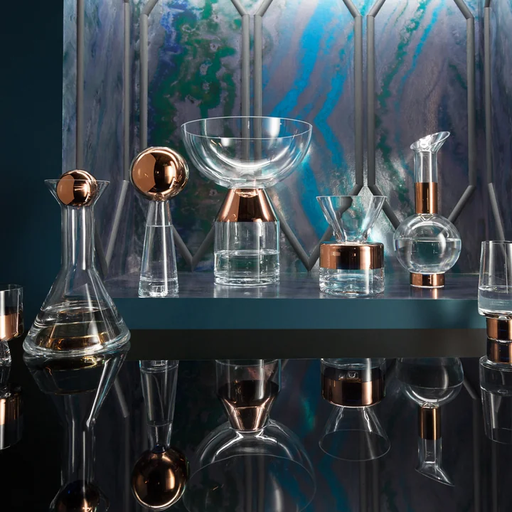 La collection en verre Tank de Tom Dixon