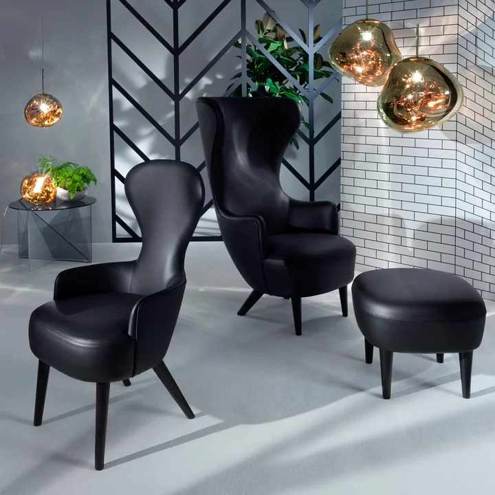 Collection Wingback et luminaire Melt