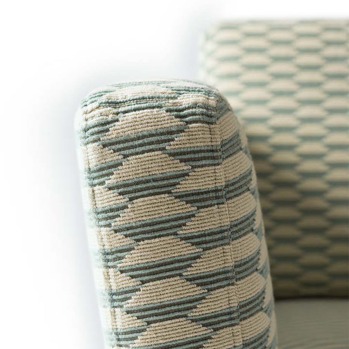 Echantillon de textile Bakou céladon