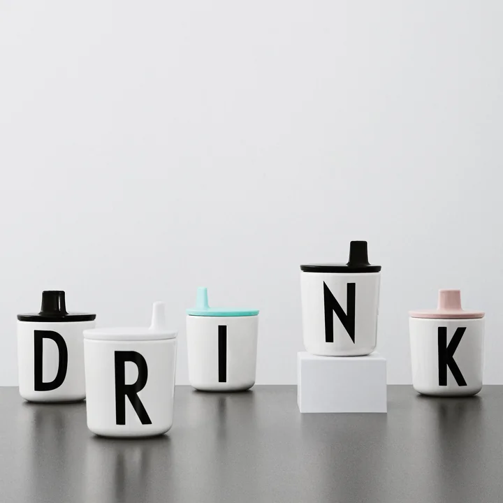 AJ Gobelet à bec avec couvercle de gobelet