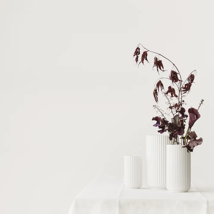 Lyngby Porcelæn - Lyngbyvase, blanc mat