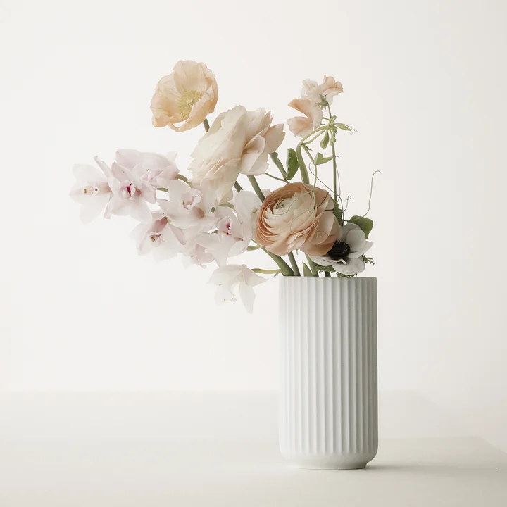 Lyngby Porcelæn - Lyngbyvase, blanc mat