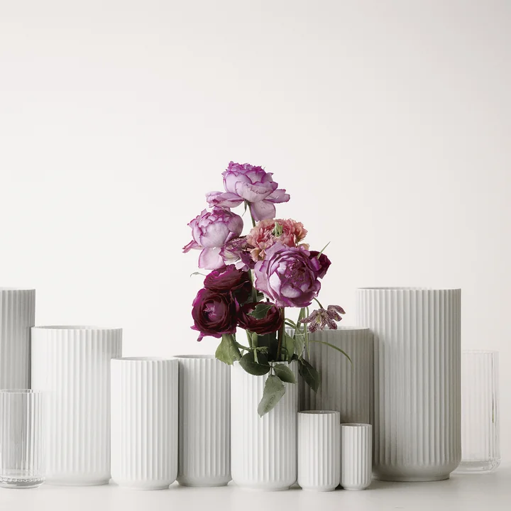 Lyngby Porcelæn - Lyngbyvase, blanc mat