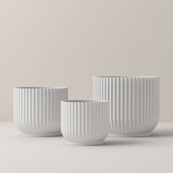 Pot de fleurs de Lyngby Porcelæn