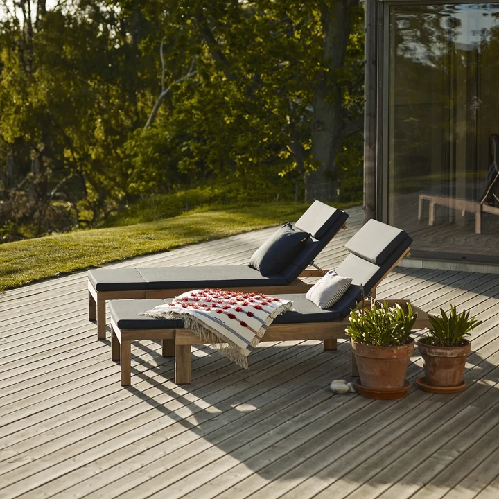 Riviera Chaise longue de Skagerak