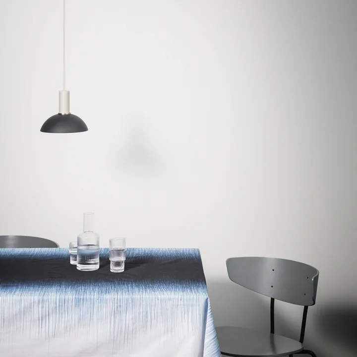Ferm Living - L'abat-jour Hoop Shade en bleu clair