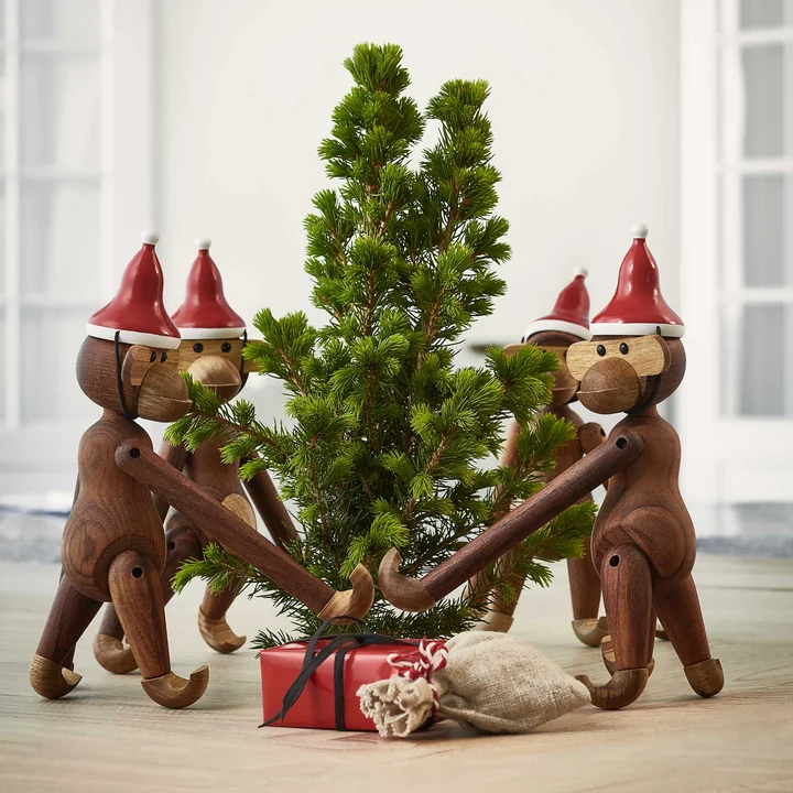 Ambiance de Noël avec les jouets en bois de Kay Bojesen