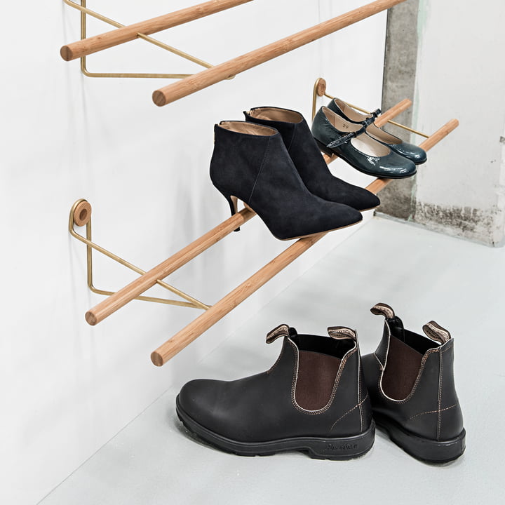 Shoe Rack par Sebastian Jørgensen pour We Do Wood