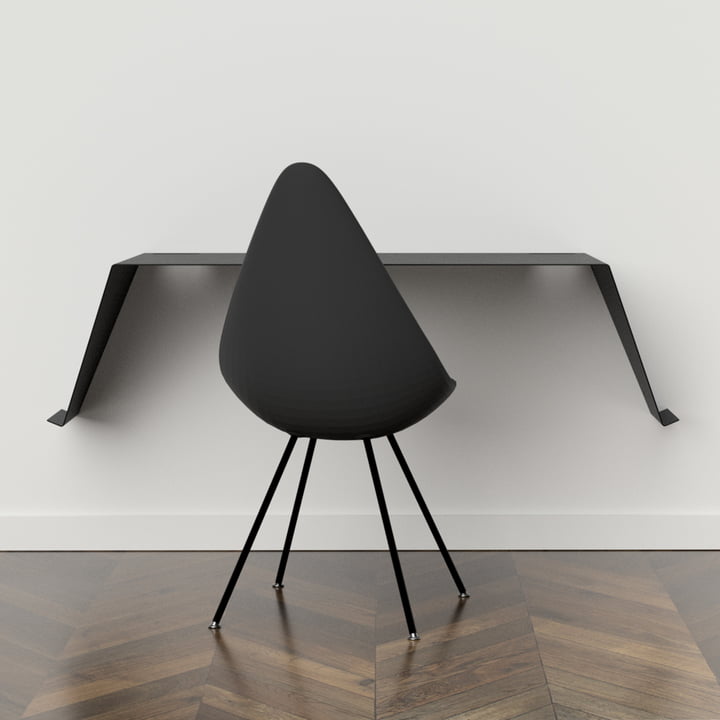 Nichba Design - Bureau mural Desk01