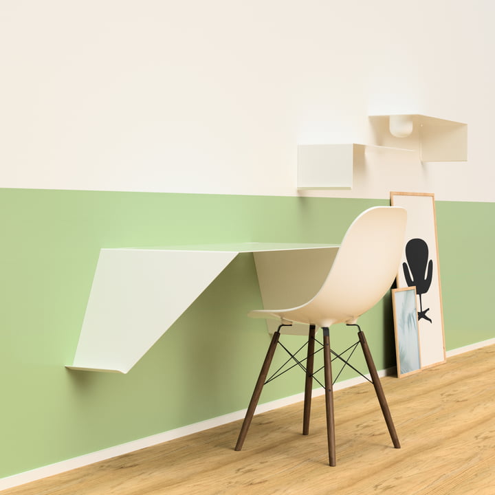 Nichba Design - Bureau mural Desk01