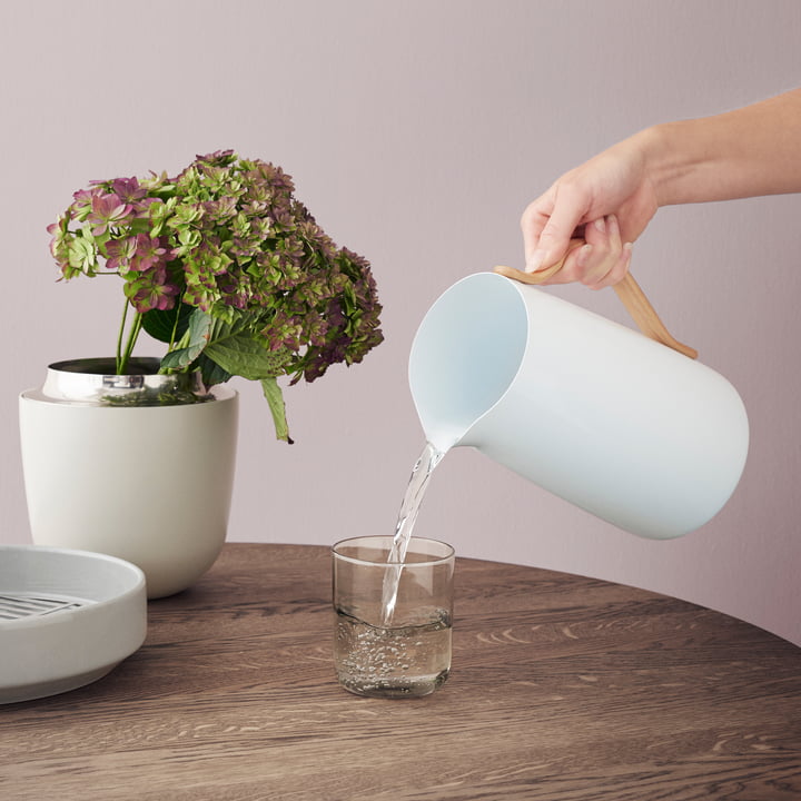 Carafe Emma et vase Concave de Stelton