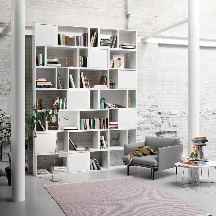 Muuto - Outline Fauteuil, gris clair