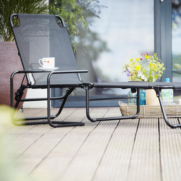 Club Table d'appoint et chaise longue Amigo de Fiam