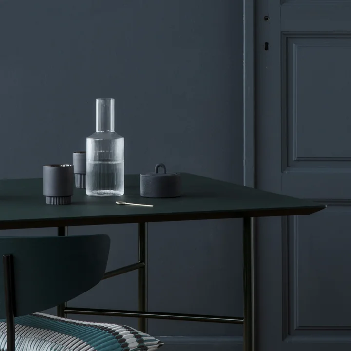 Buckle Récipient de stockage et Ripple Carafe