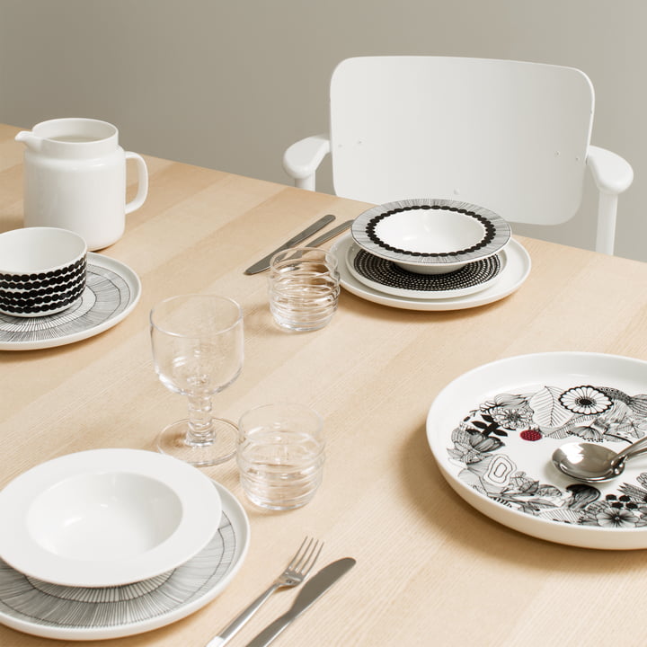 Siirtolapuutarha Assiette de Marimekko