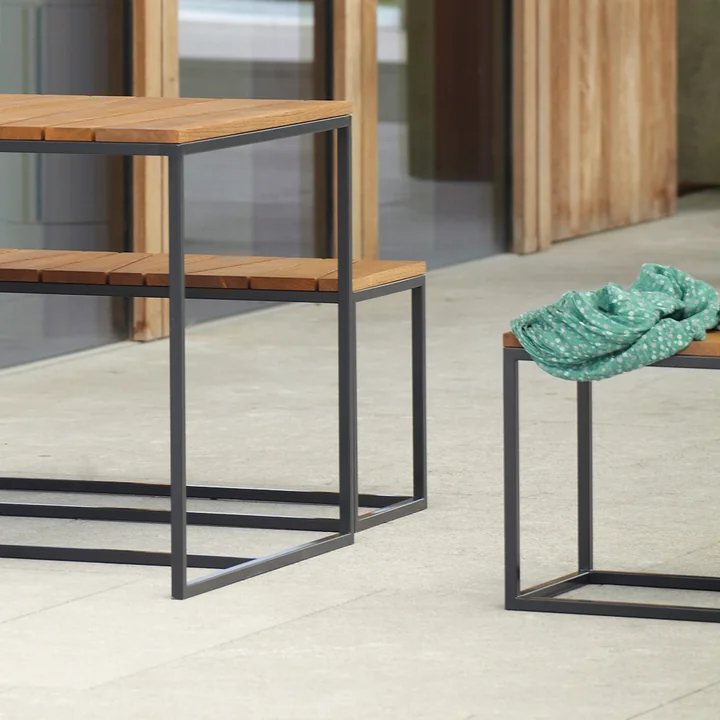 Ensemble Alois Mini table + tabourets par Jan Kurtz