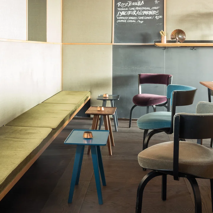 Tabouret et table d’appoint Nini de Schönbuch