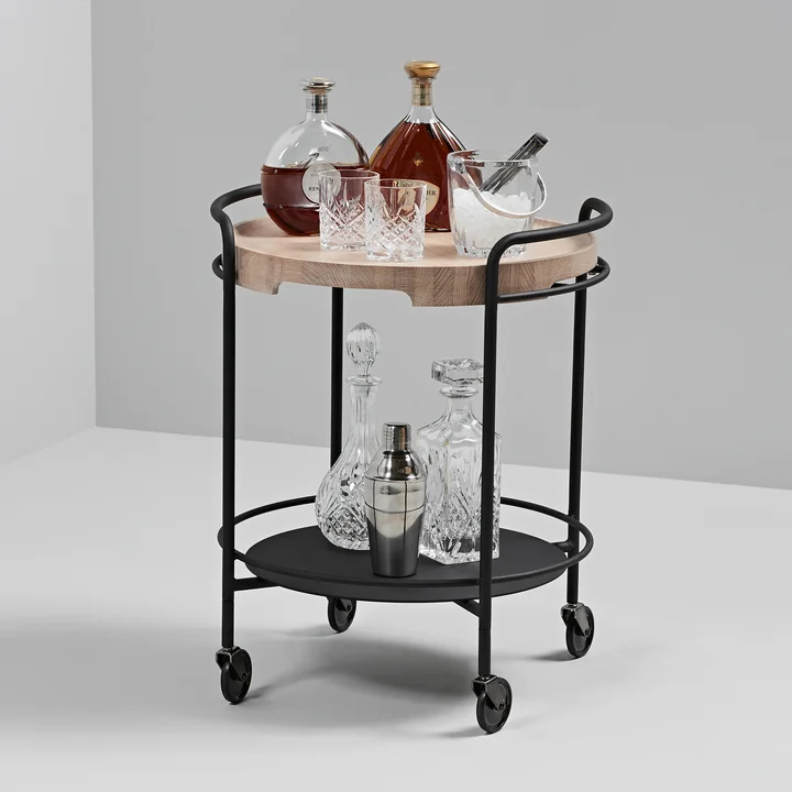 Serve it Chariot latéral Sack it avec plateau Tray it