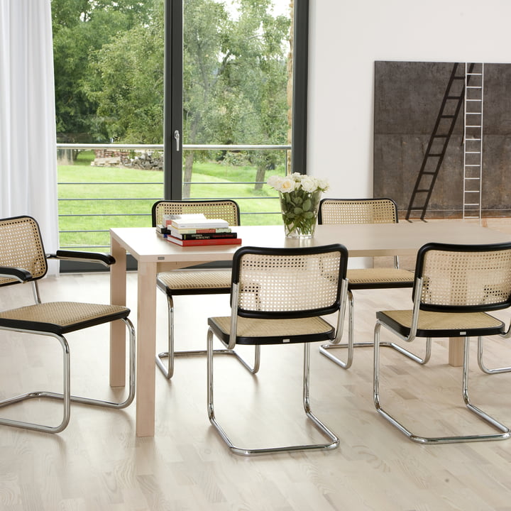 S 32 Chaise & S 64 Chaise avec accoudoirs de Thonet