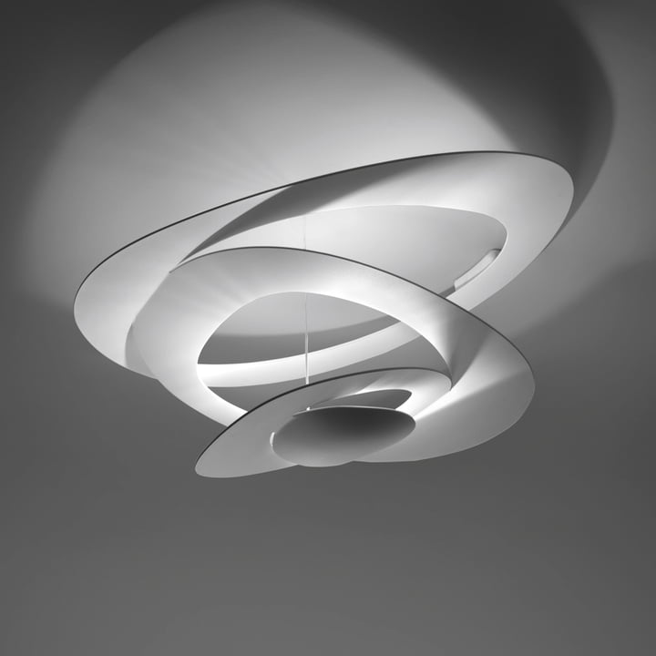 Artemide – Plafonnier Pirce Soffitto, blanc