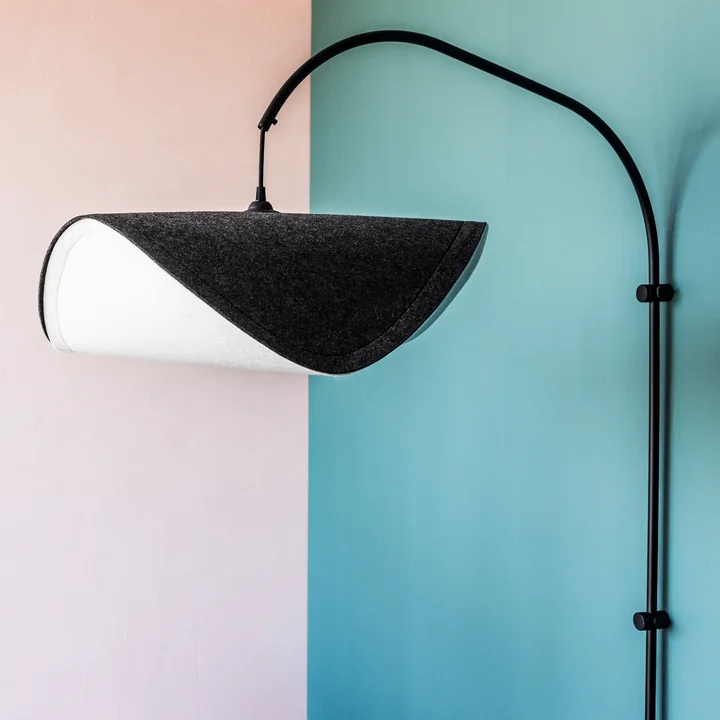 Willow Support mural single de Umage en noir