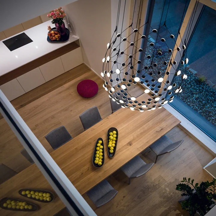 Suspension à mailles de Luceplan