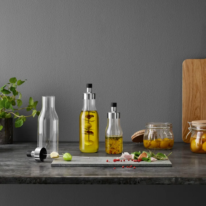 Carafe à huile et shaker pour sauce salade MyFlavour par Eva Solo