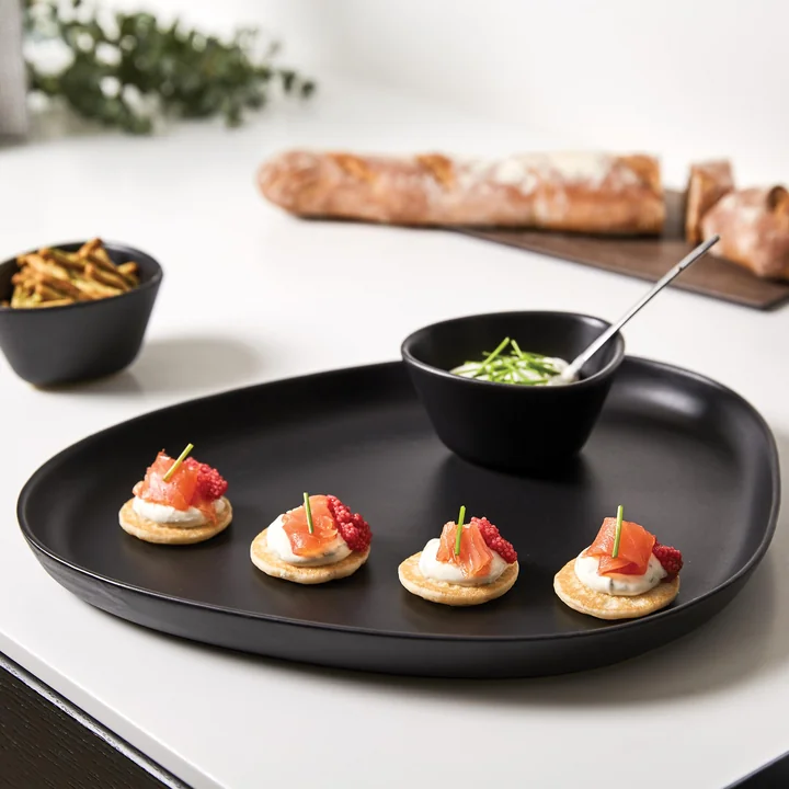 Bols et assiettes Curve Stoneware de Lind DNA