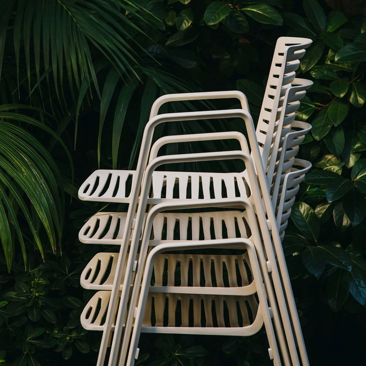 Chaise à accoudoirs Zèbre par Fast