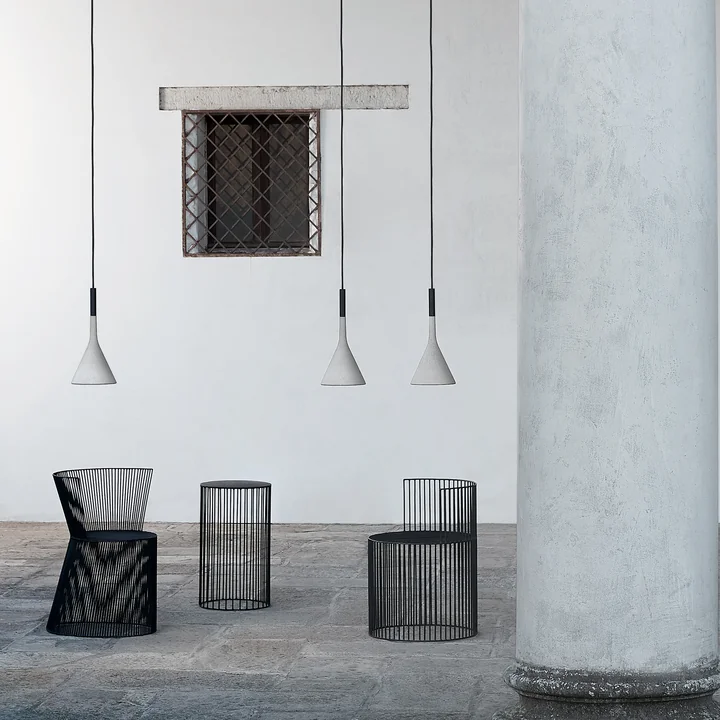 ֯L'éclairage d'extérieur à LED Aplomb de Foscarini