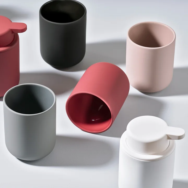 Le site Zone Denmark - Ume Distributeur de savon et gobelet pour brosse à dents