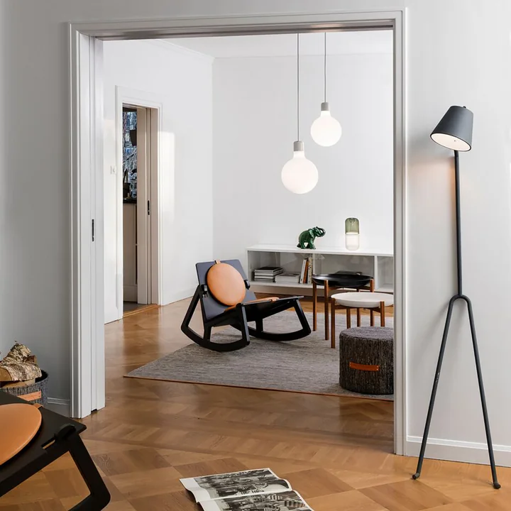 Le Björk tapis de Design House Stockholm avec une surface naturelle