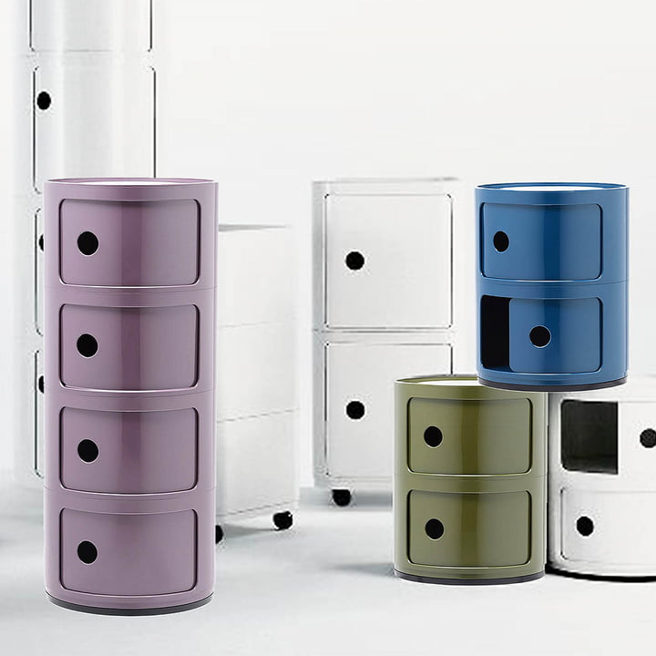 La collection complète Componibili de Kartell
